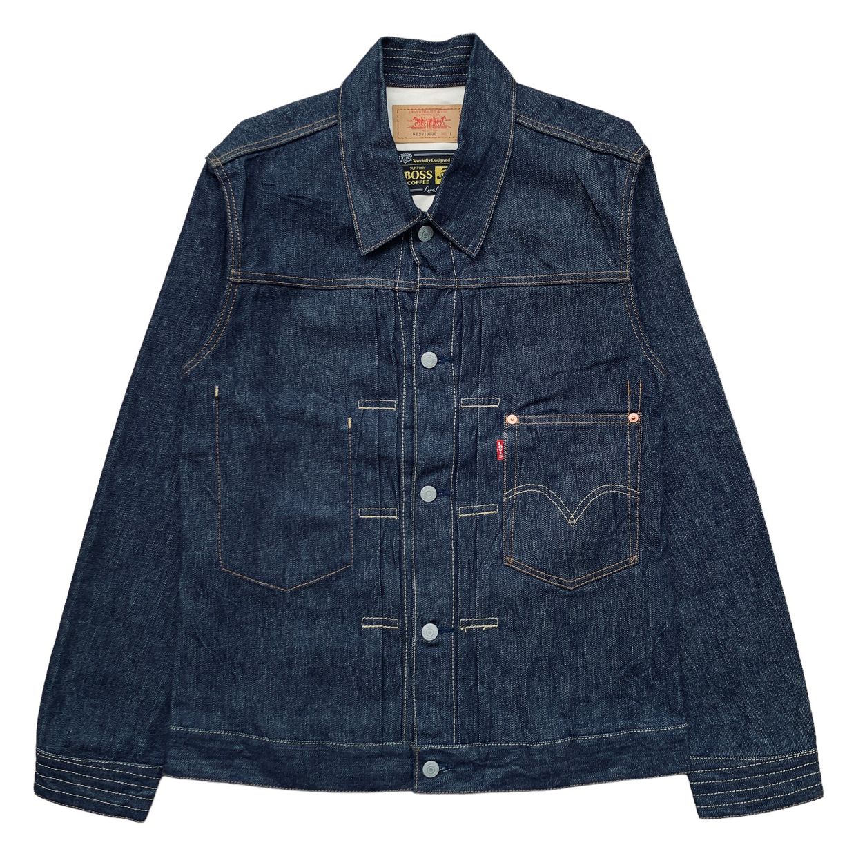 Levi's Streetwear Denim jacket Pria navy black