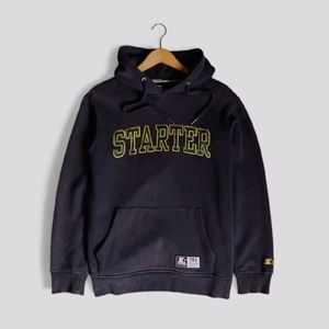 Jaket Hoodie Starter Navy Rare | Thriftshop