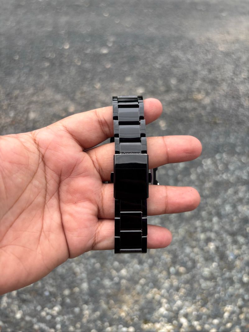 JAM CASIO WORLD TIME HITAM (RANTAI), foto 5
