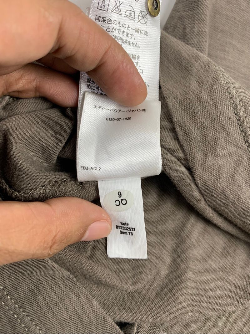 Y2k Eddie Bauer Scoop Neck Tee, foto 6