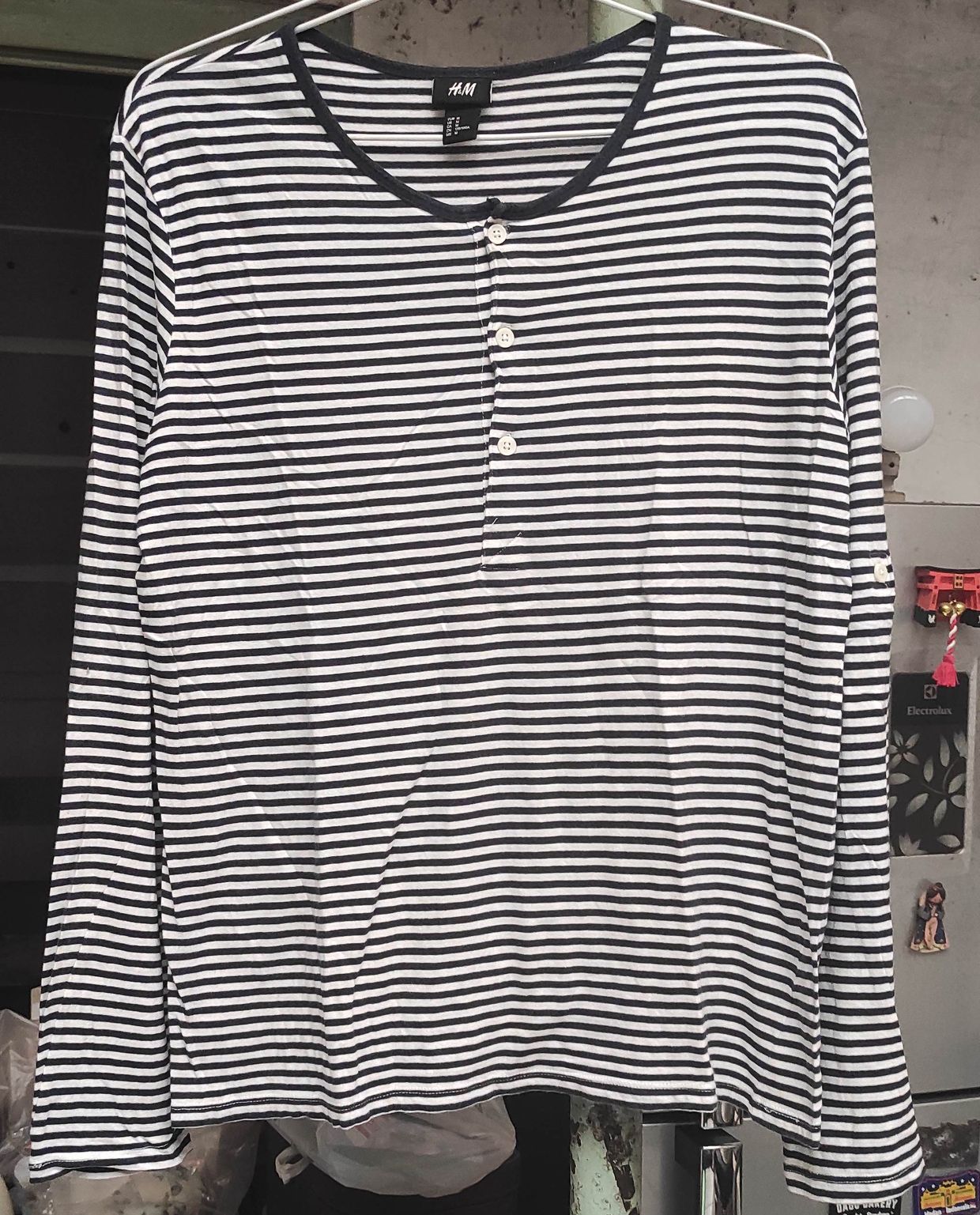 H&M Casual Blouse Wanita white black