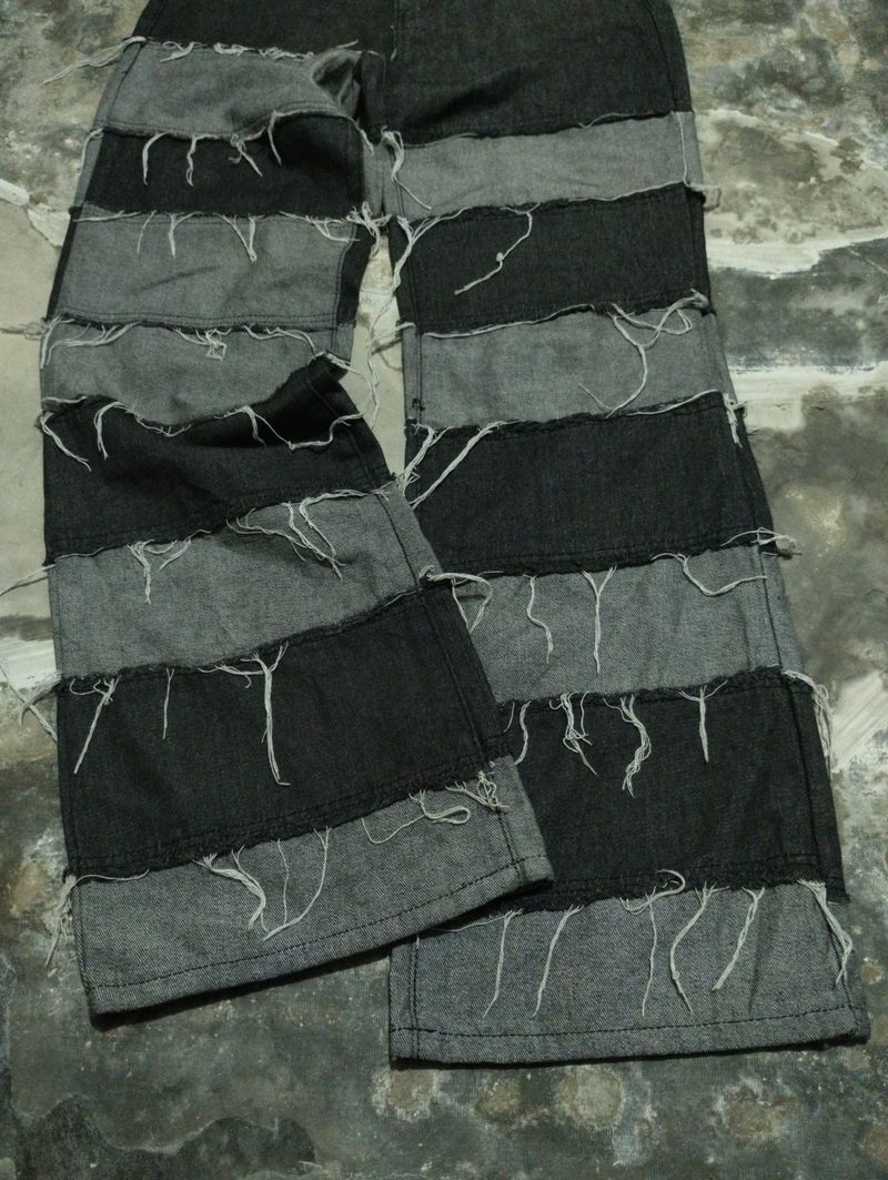 Shein Reworked Wide Leg Jeans, foto 3
