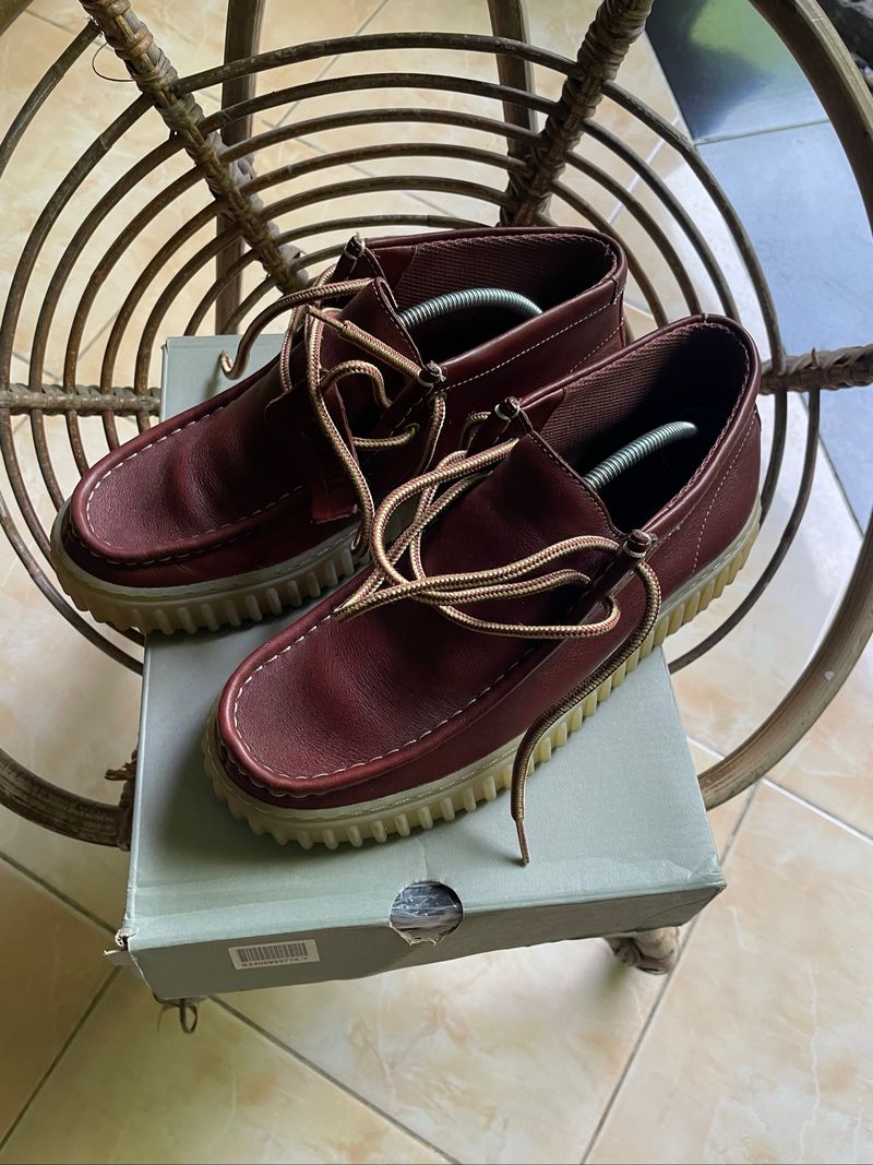 Clarks Torhill Hi Brown Leather, foto 2