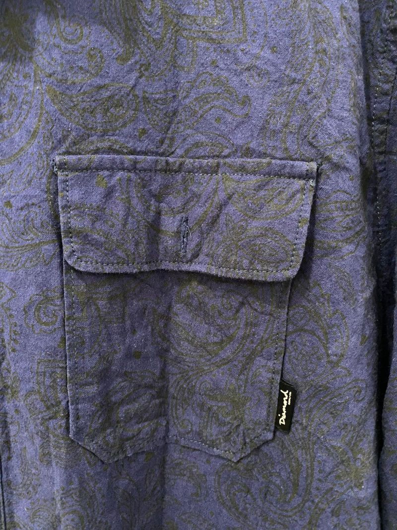Diamond supply casual shirt navy, foto 4