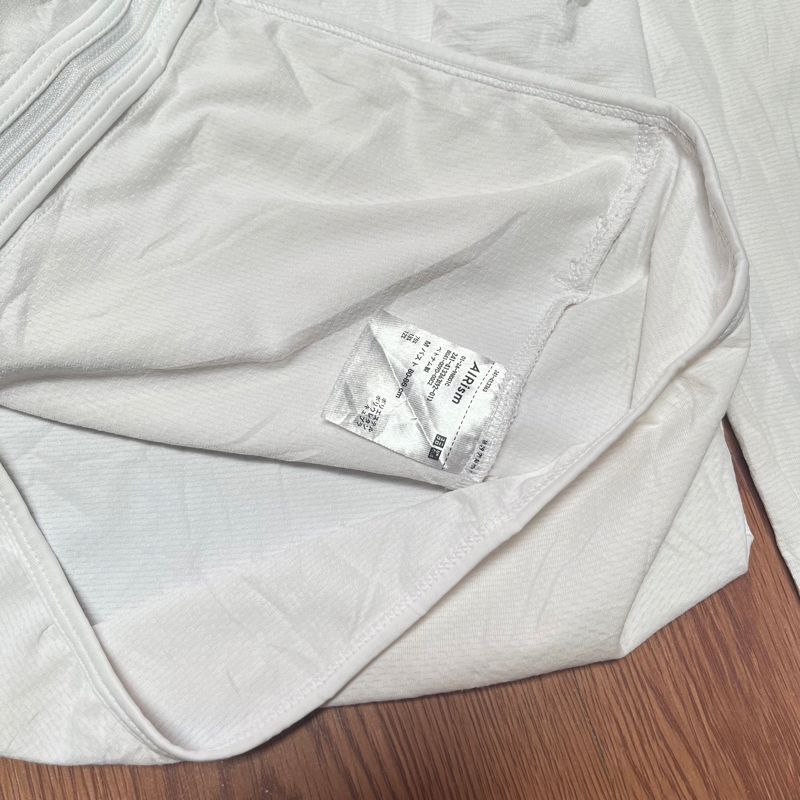Jacket Running Airsm Uniqlo White, foto 4