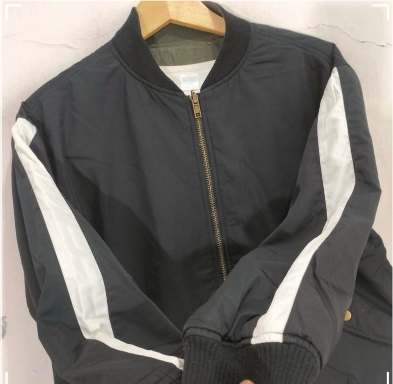 VTG BOXY IGNI REVERSIBLE MILITARY BOMBER JACKET, foto 9