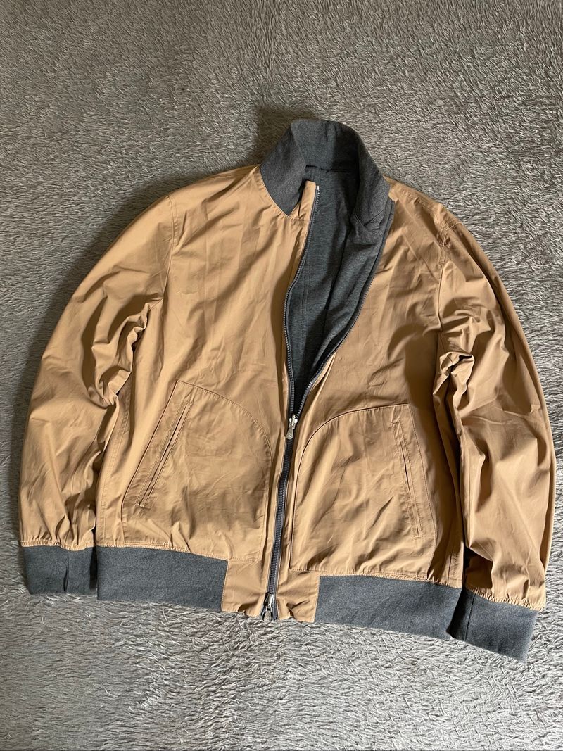 Brunello Cucinelli authentic reversible jacket loro piana, foto 9