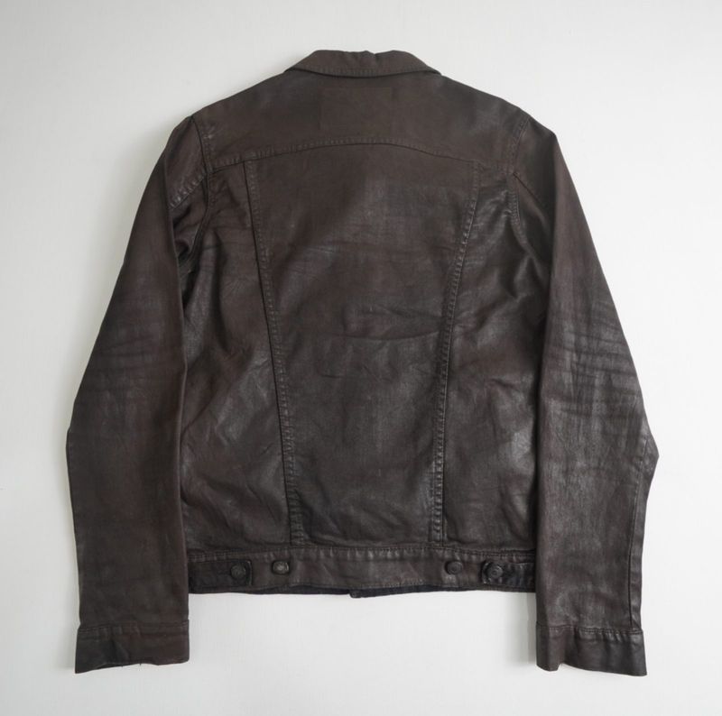 Zara wax jeans jacket, foto 5