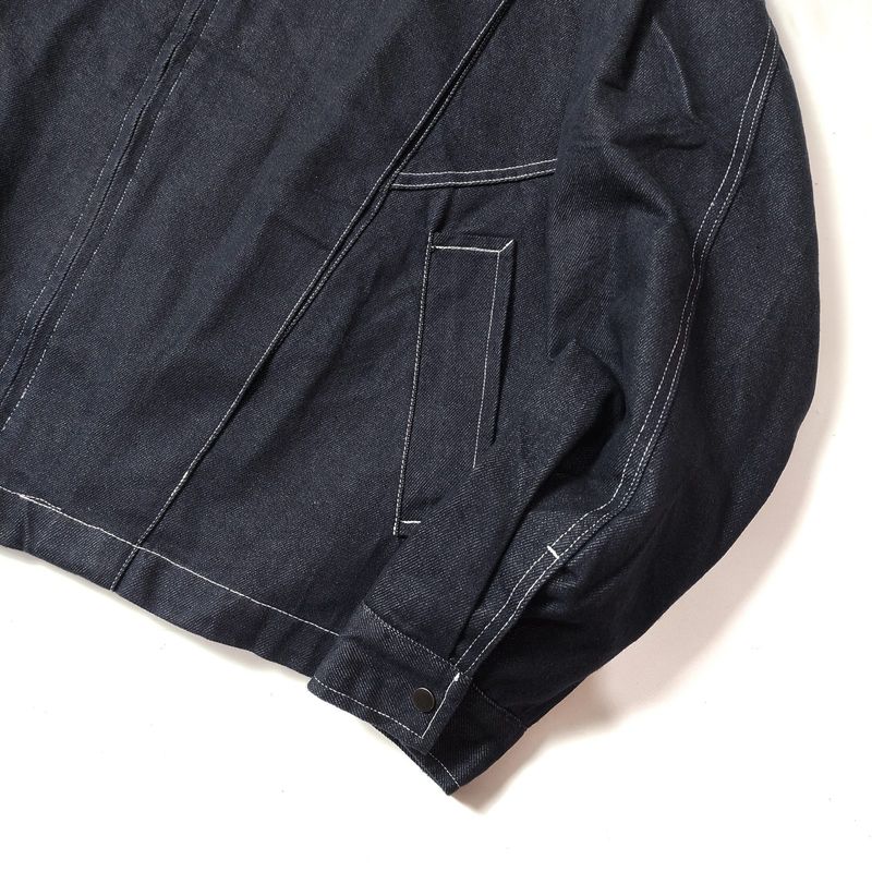 Boxy oversize denim work jacket
Japanese brand, foto 6