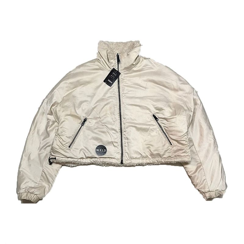ZARA Crop Oversized Reversible Women's Jacket, foto 5