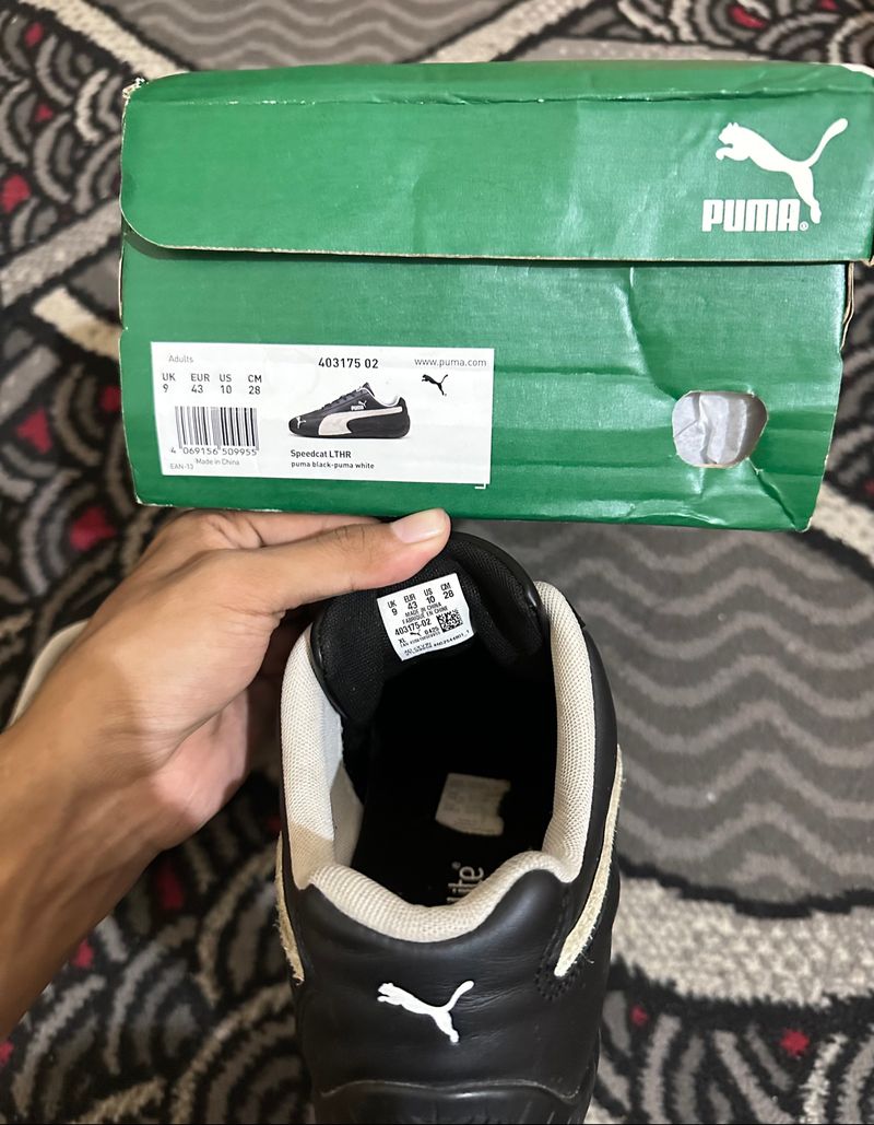 Puma Speedcat og black leather original, foto 4