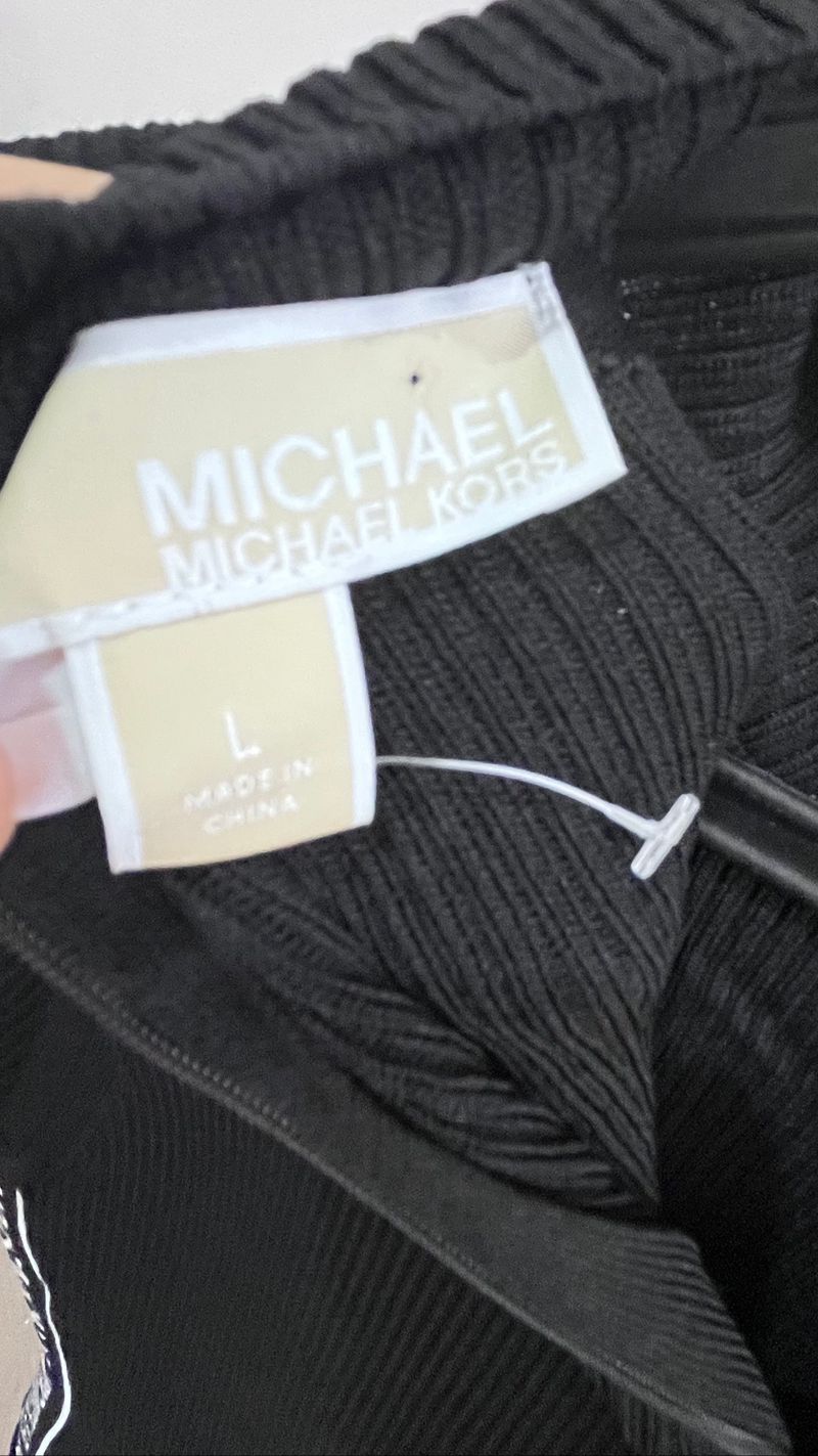 Michael Kors Ribbed Turtle neck Dress, foto 3