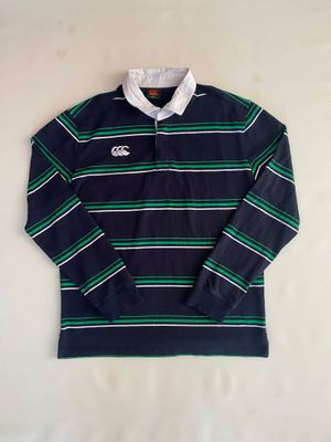 KAOS TSHIRT LONG SLEEVE POLO RUGBY CANTERBURY