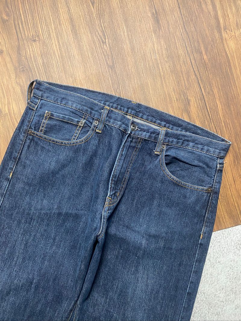 GU indigo loosefit jeans, foto 3