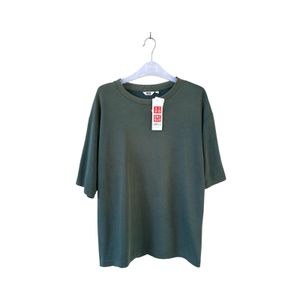 Uniqlo Airism oversize cotton T-shirt