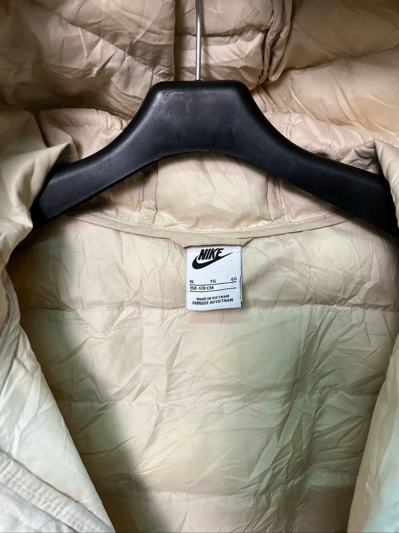 Jaket nike puffer cream, foto 4