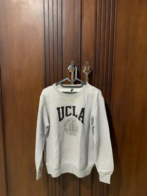Sweater H&M Divided UCLA Abu-Abu