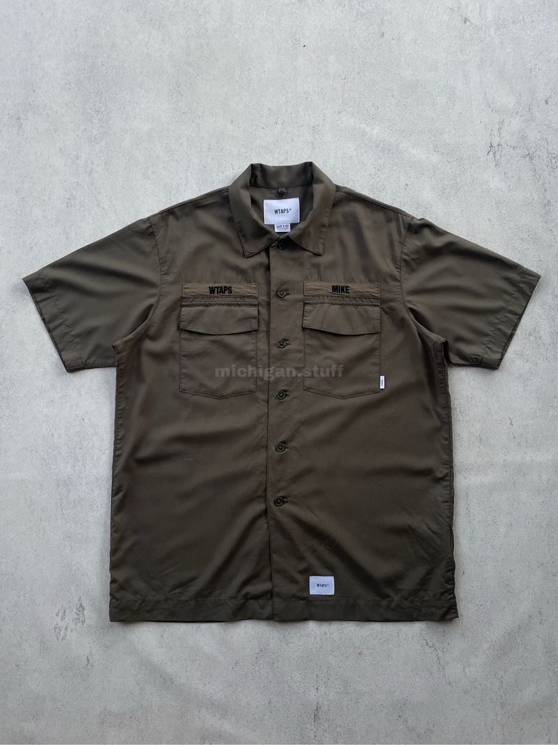 WTAPS BUDS SS SHIRT / RAPO.POPLIN - Preloved