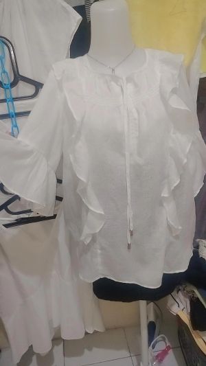 Casual T-shirt Wanita white