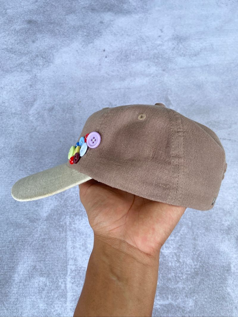 Rosin button hat starp lather, foto 4