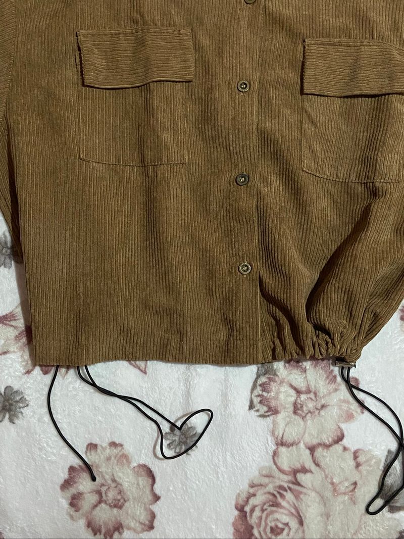 Corduroy Jacket Coklat Brown | monseur.id, foto 8