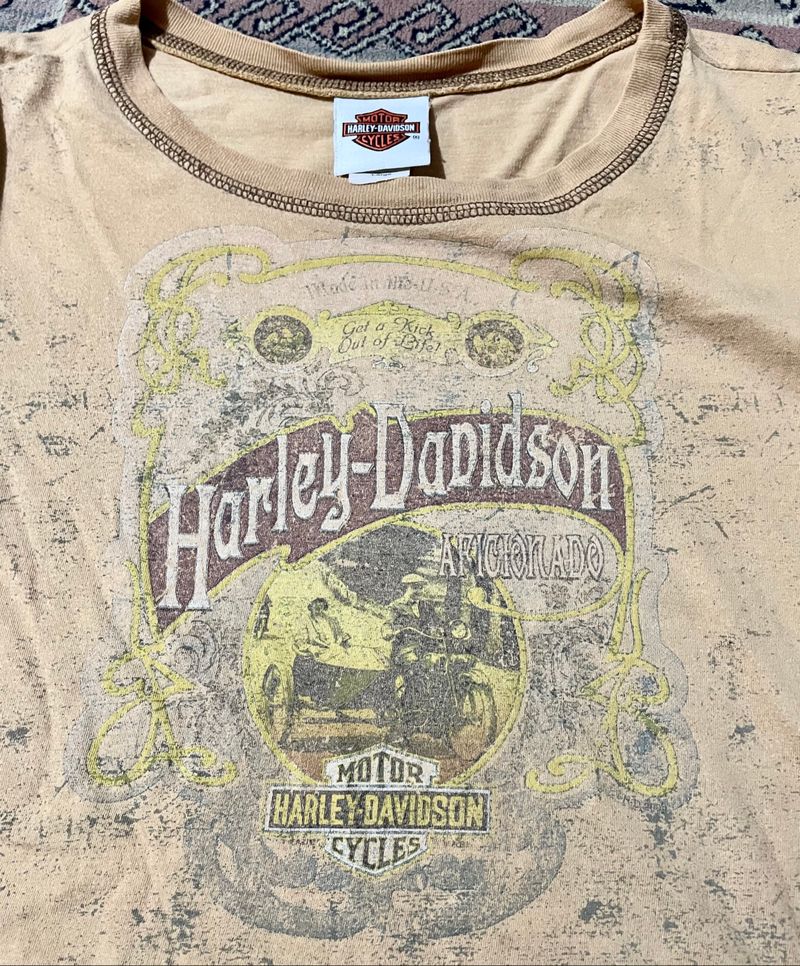 harley davidson t shirt tie dye, foto 2