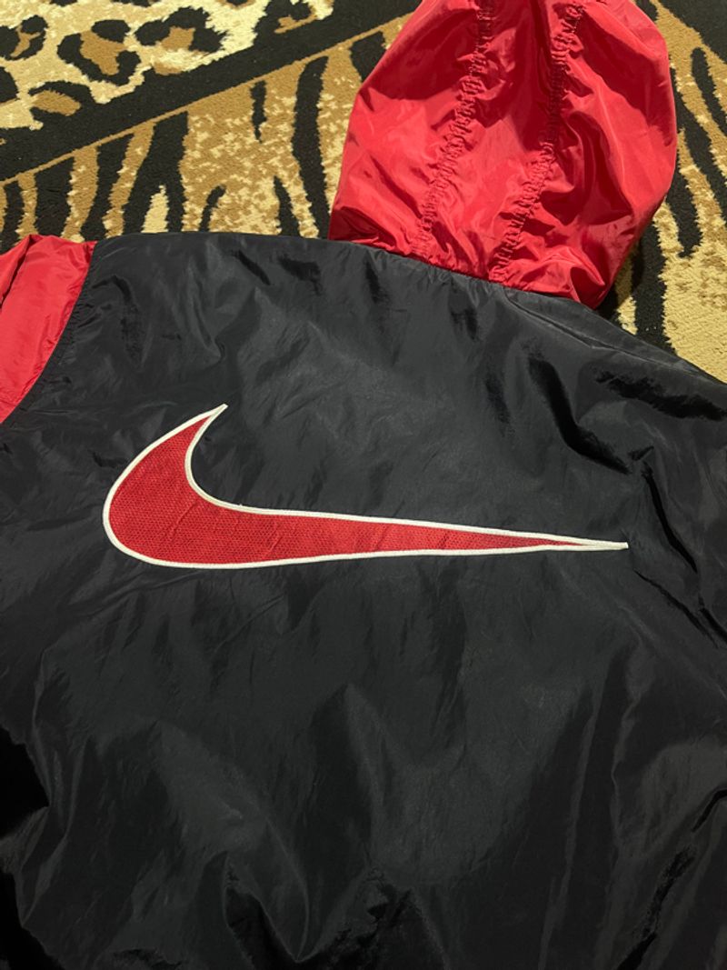 Vintage Nike Jacket Baseball 90’s big swoosh, foto 3