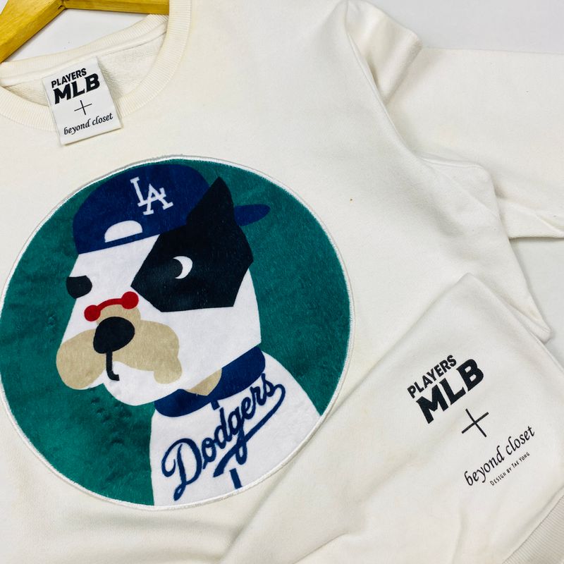 Jaket Crewneck MLB LA Dodgers, foto 6
