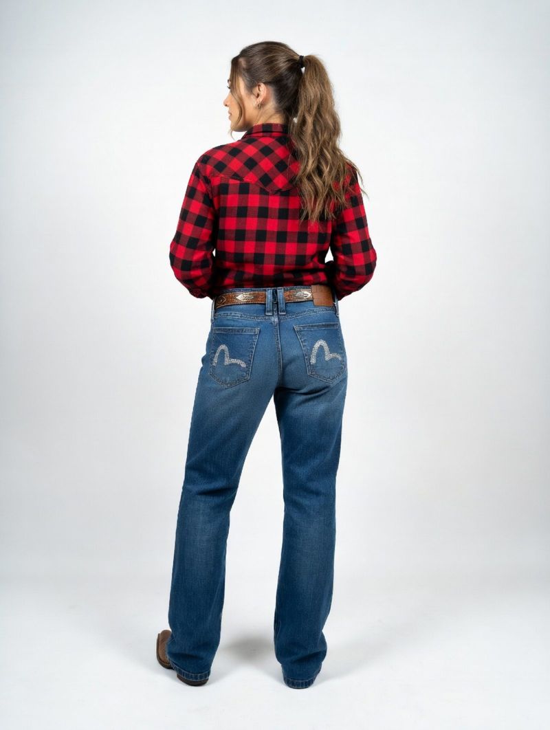 Celana Jeans Selvedge Evisu Small Logo, foto 2