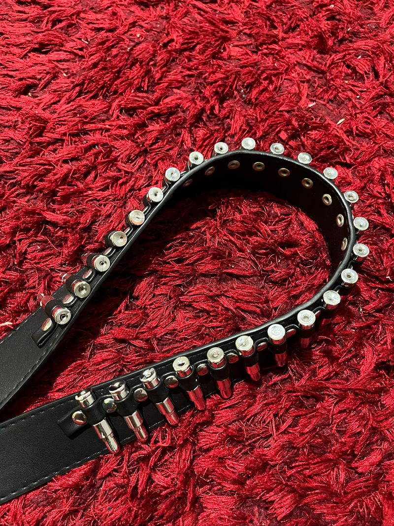 bullet leather belt, foto 7