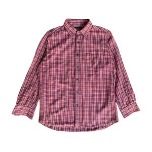 Uniqlo Streetwear Grunge Formal shirt Pria red