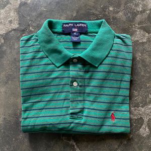 Vintage Ralph Lauren Polo Sport Stripe Polo Shirt