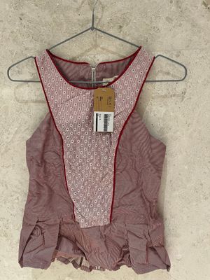 Casual Red Top