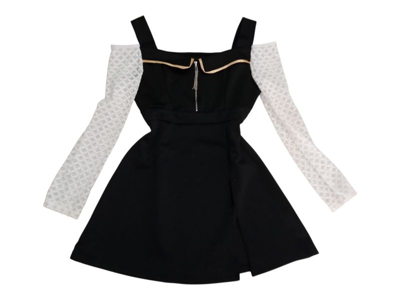 Korean Style Two-Tone Dress, foto 2