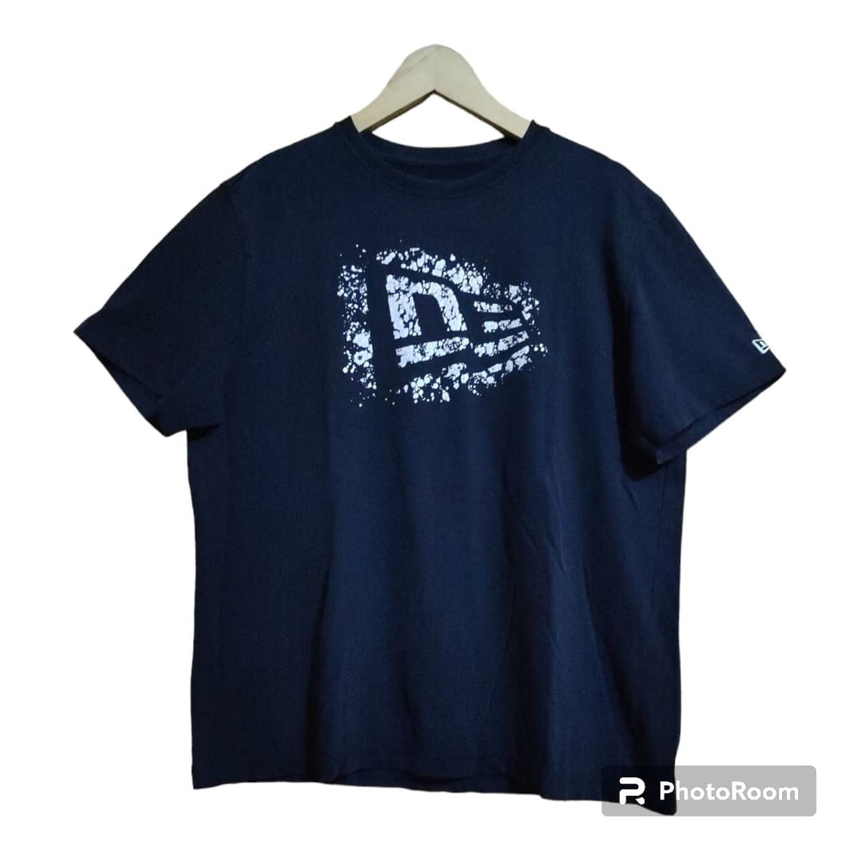 New Era Casual T-shirt Pria black