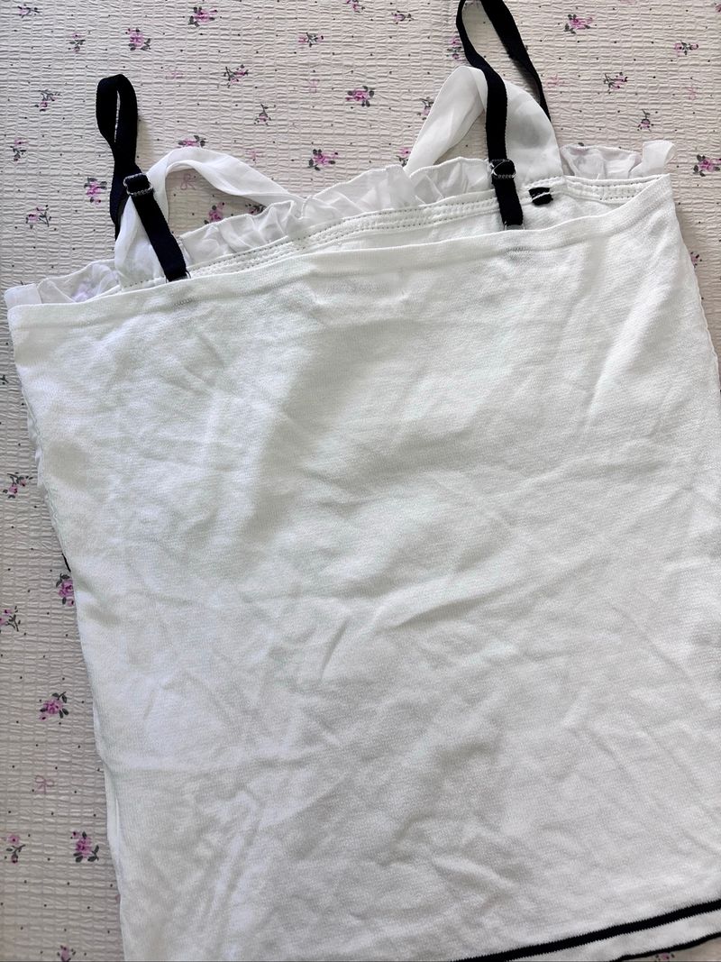 White Halter Tanktop, foto 4
