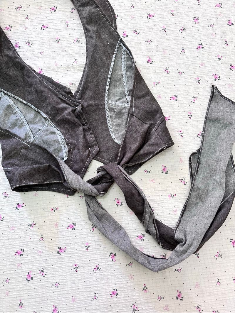 One Set Backless Vest & Halter Top, foto 4