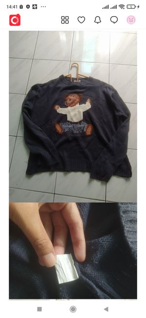Sweater beruang ala polo Ralph lauren