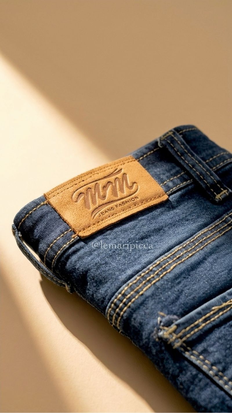 Dark Blue Flared Jeans, foto 3