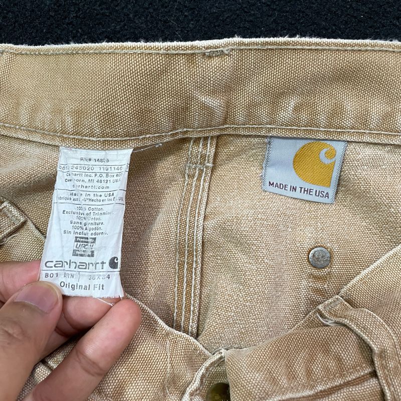 2000s Faded Carhartt Double Knee, foto 8