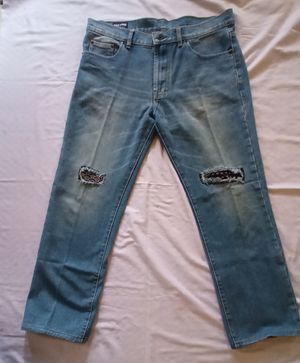 Streetwear Reworked Jeans Pria blue