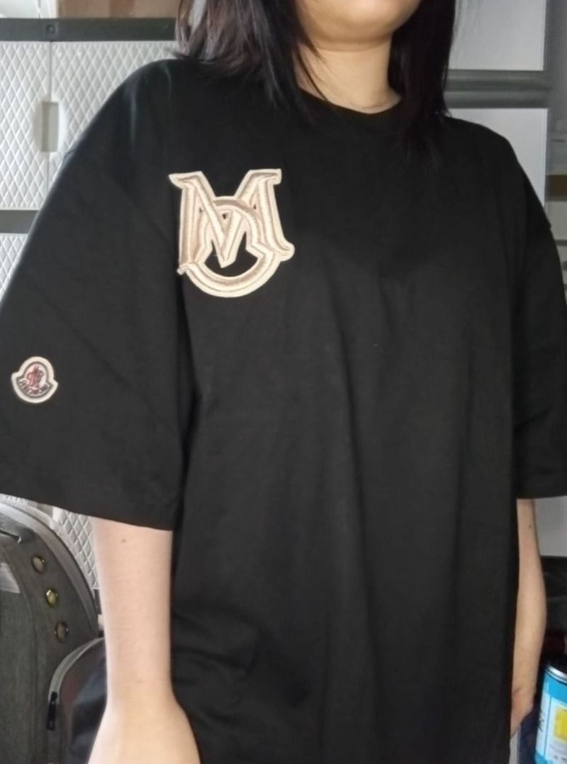 MONCLER Black Tshirt, foto 2