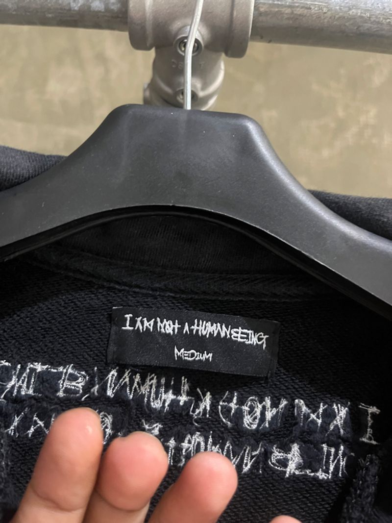 I am not a human being half zip sweater, foto 4