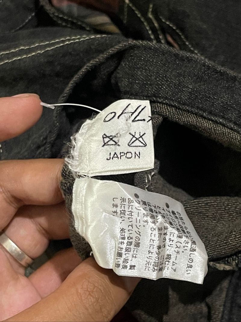 Y2K Japanese Multi Pocket Crop Denim Jacket, foto 8