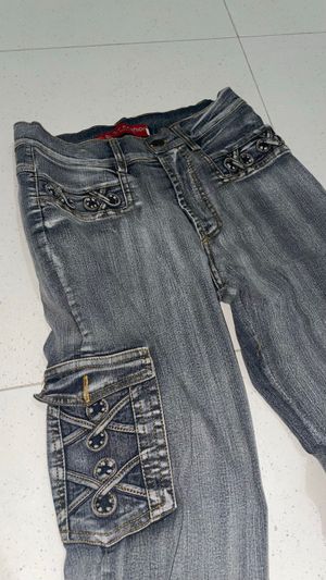 retro jorts baggy jeans black