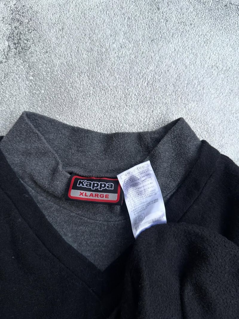 Kappa knitwear basic double layer sweater vintage, foto 6