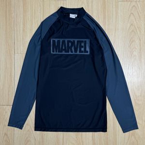 Marvel Vintage Sportswear Jersey Pria black gray
