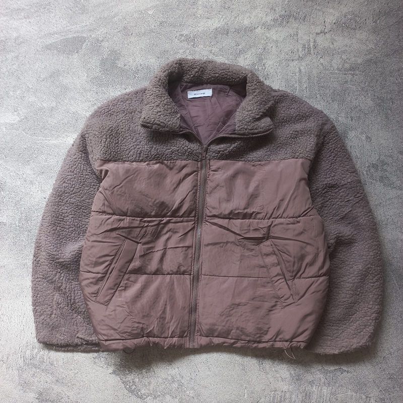 Melan cleuge Winter puffer jacket boxy/ oversize pink, foto 2