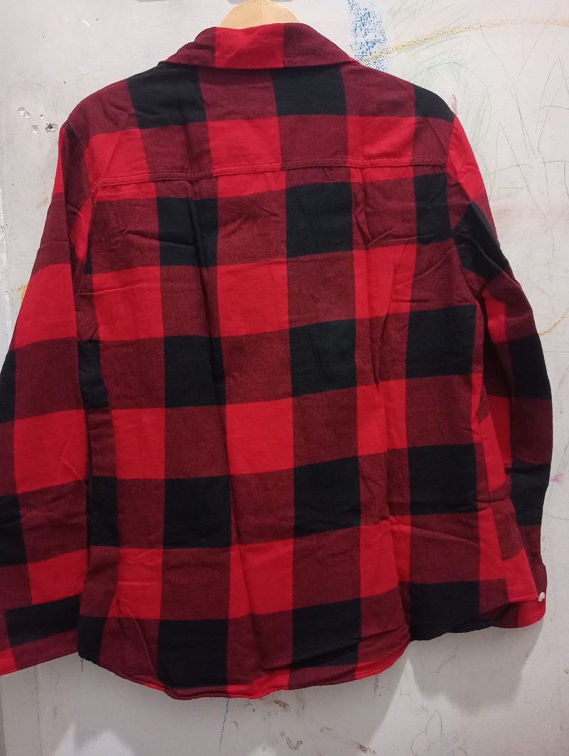 Kemeja flanel kotak, foto 4