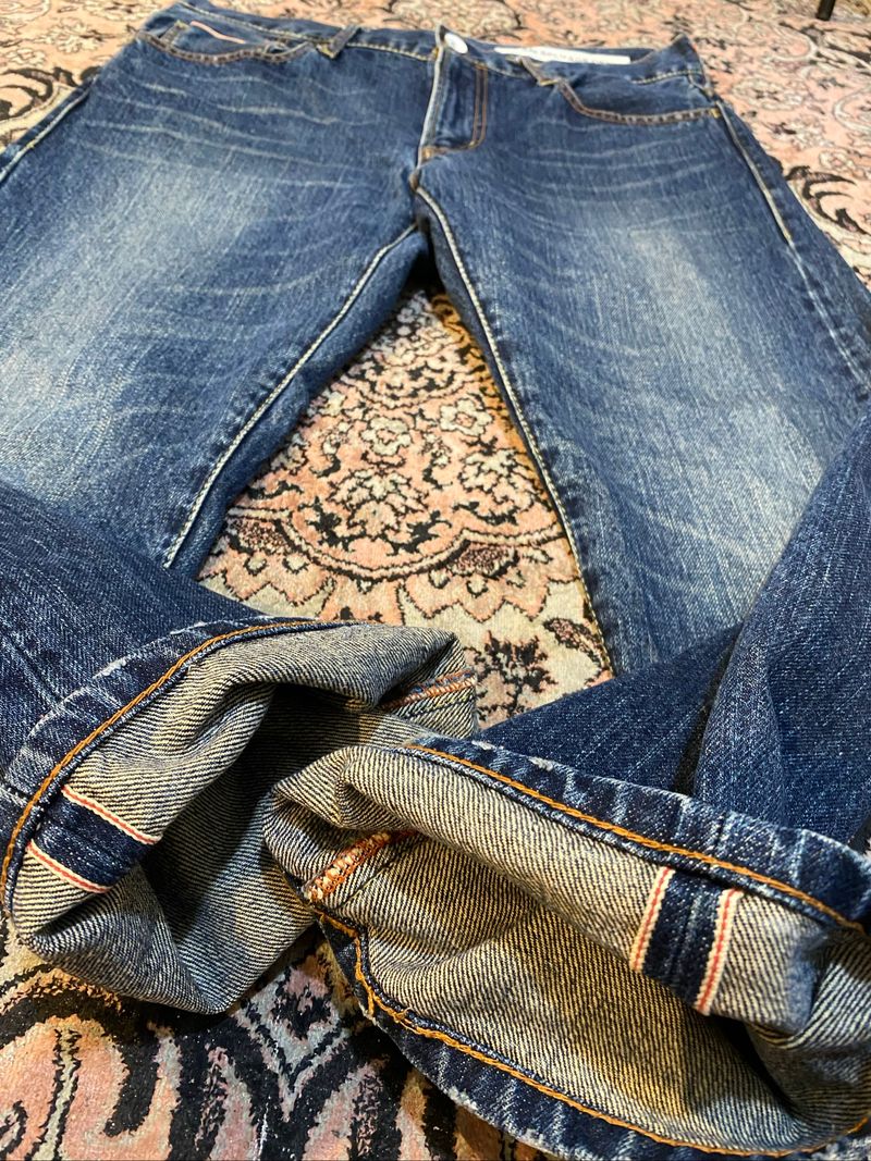 Rush Hour Selvedge 7/8 Denim Buckle Back, foto 4